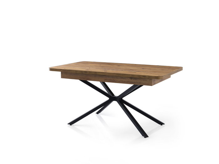 Hanah Home Mesa de Comedor Extensible Marrón